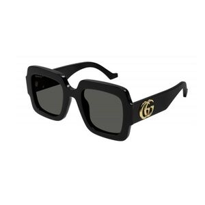 GUCCI GG1547S 001 Black Grey Medium 50 mm Women's Sunglasses